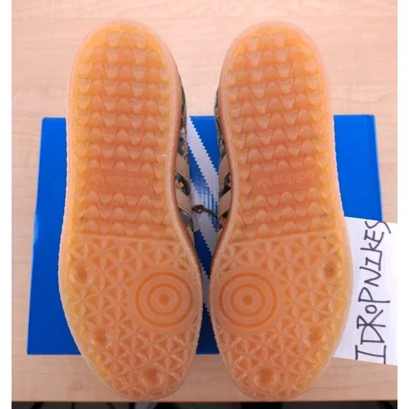 Adidas Sambae x Liberty London Tactile Blue Floral Women's Shoes - Picture 10 of 11